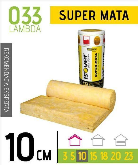 ISOVER Super-Mata gr.10cm 033