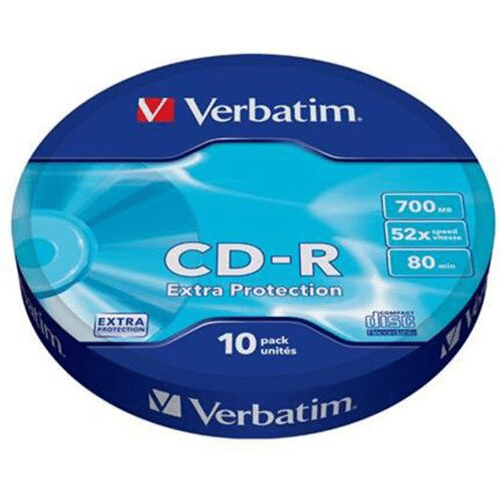 VERBATIM Płyta CD-R JC do nadruku 700MB