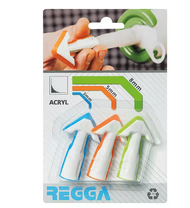 REGGA Zestaw akrylowy wklęsły/