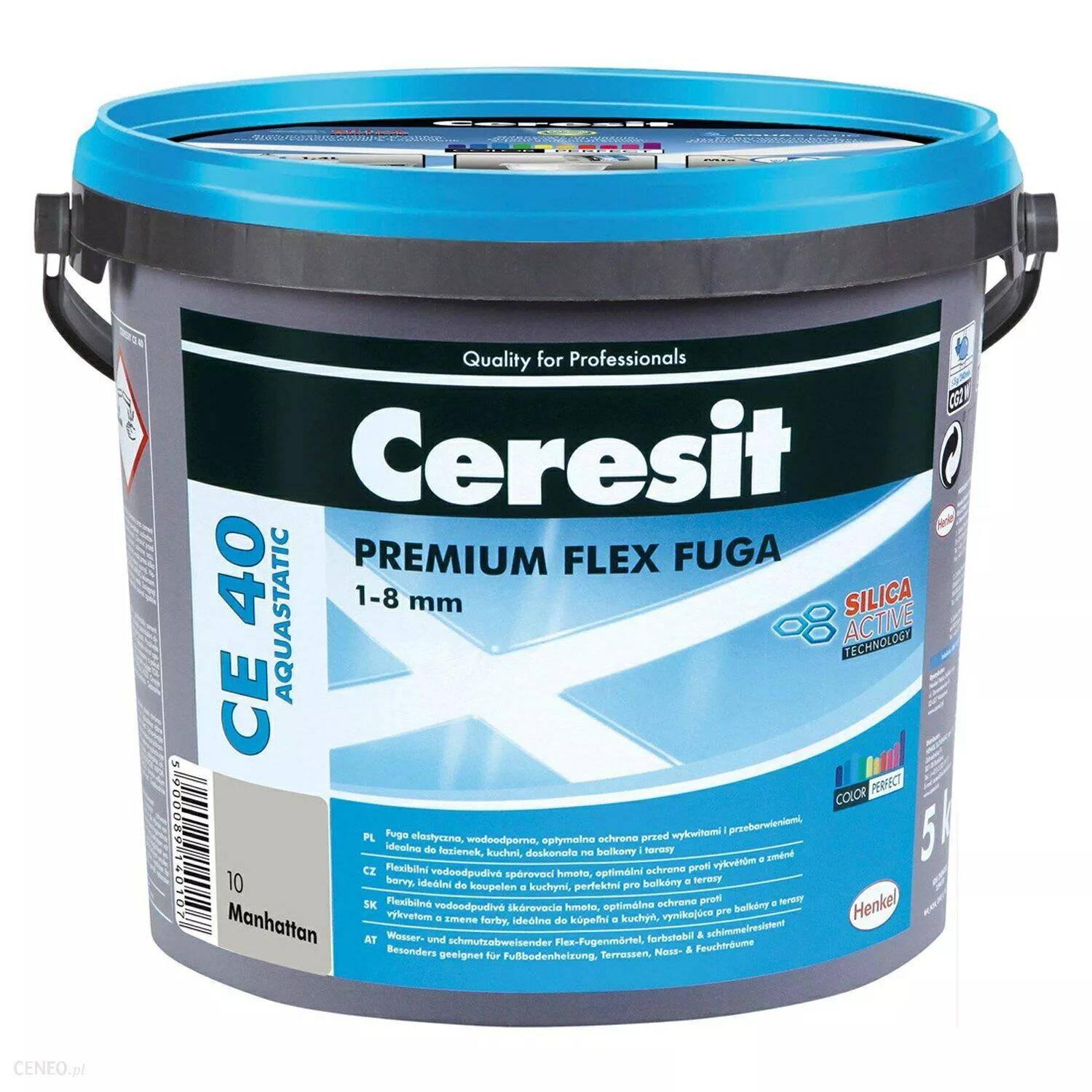 CERESIT Fuga AQUA CE40-10 2kg MANHATAN