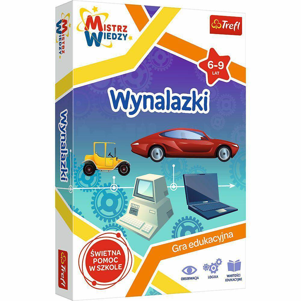 TREFL Gra edukacyjna Wynalazki MISTRZ