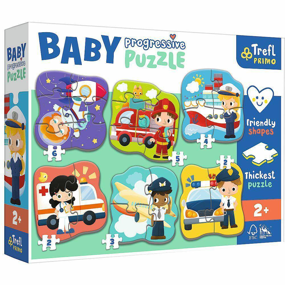 TREFL Puzzle Baby Progressive  44001