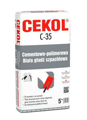 CEKOL C-35 Szpachla gipsowa zew.20kg