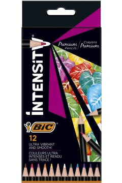 BIC Kredki ołówkowe Intensity Premium