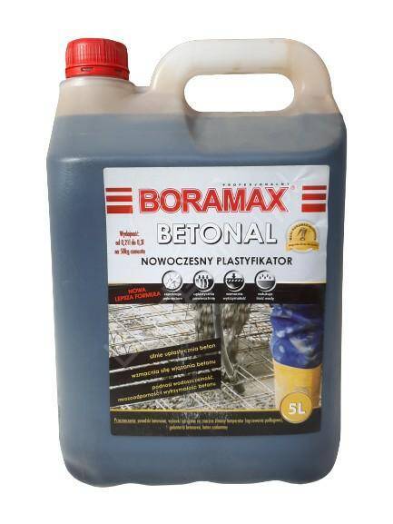 BORAMAX Plastyfikator BETONAL 5L