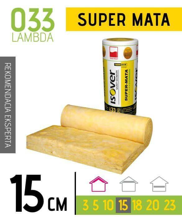 ISOVER Super-Mata gr.15cm 033