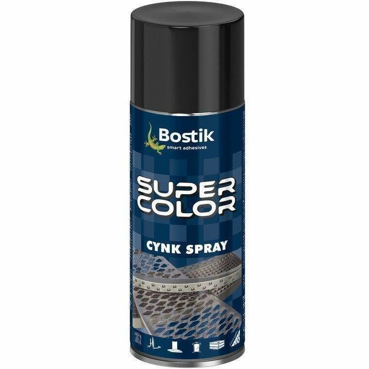 BOSTIK Spray SUPER COLOR cynk 400ml