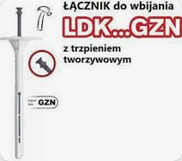 AMEX Łącznik wbijany LDK PGZN 10/280