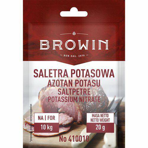 BROWIN Saletra potasowa do pek.mięsa 20g