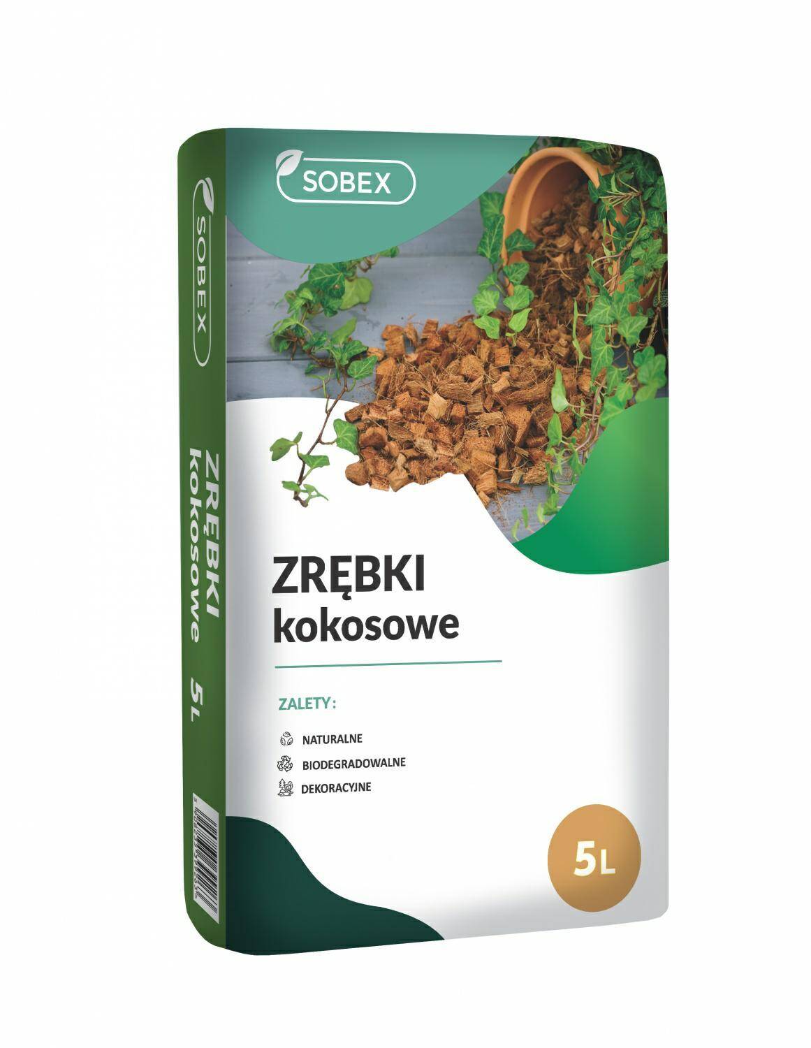 SOBEX Zrębka kokosowa 5L (12-24)