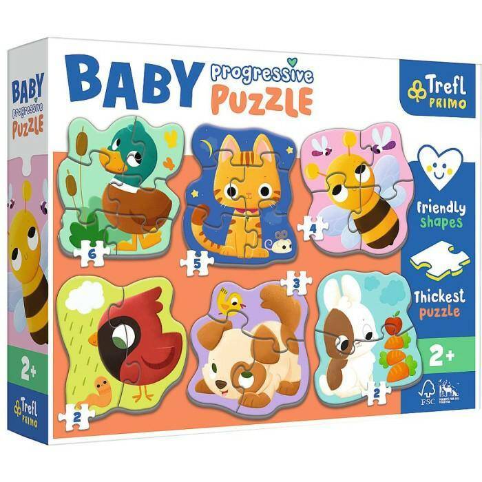 TREFL Puzzle Baby Progressive  44003