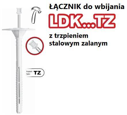 STARFIX Łącznik wbijany LDK PTZ 10/260