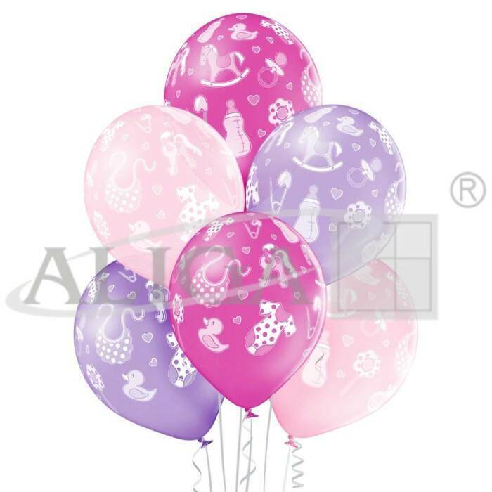 ALIGA Balony BN06-219 -Dla dziewczynki
