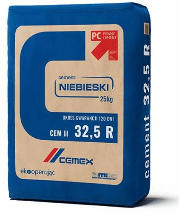 CEMEX Cement II 32,5R niebieski 25kg