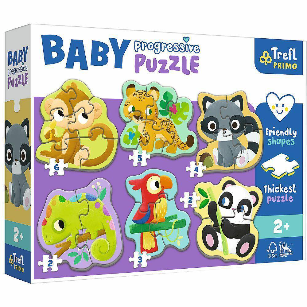 TREFL Puzzle Baby Progressive  44005