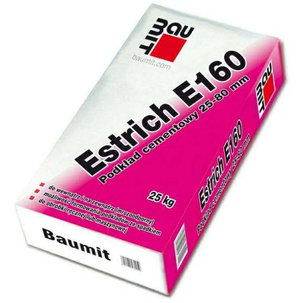 BAUMIT Podkład cementowy Estrich E160 (Zdjęcie 1)