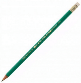 BIC Ołówek drewniany z gumką HB 655