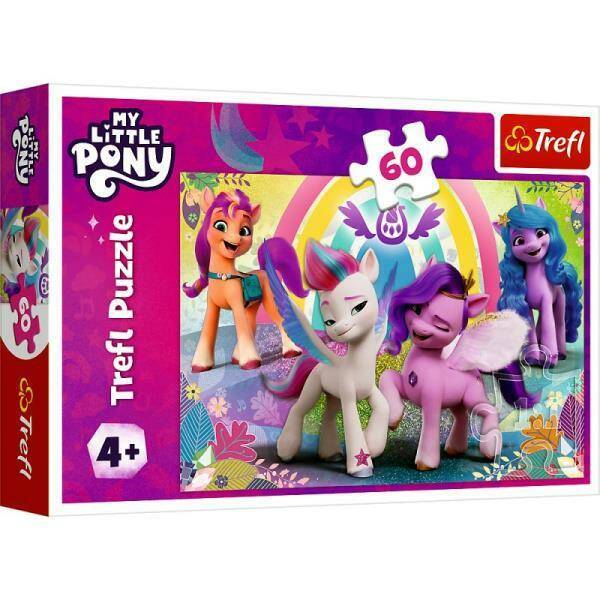 TREFL Puzzle 60 W ŚWIECIE PRZYJAŹNI MLP