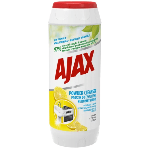 AJAX Proszek d/szorowania Cytrynowy 400g