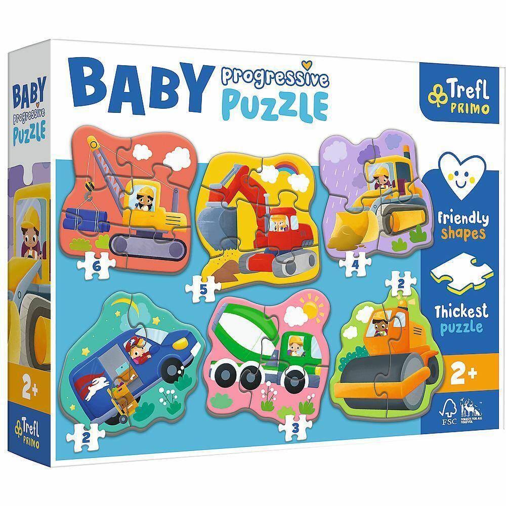 TREFL Puzzle Baby Progressive  44004