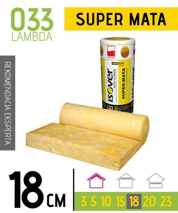 ISOVER Super-Mata gr.18cm 033