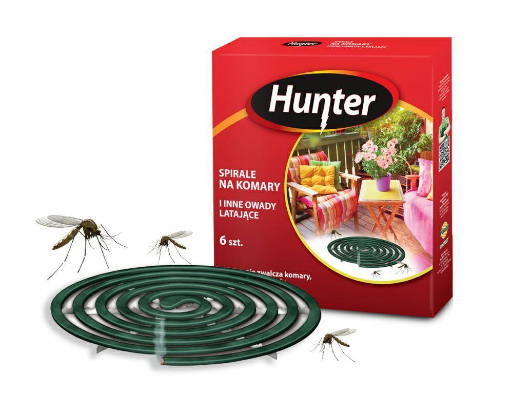 HUNTER Spirala na komary i inne owady 6 (Zdjęcie 1)
