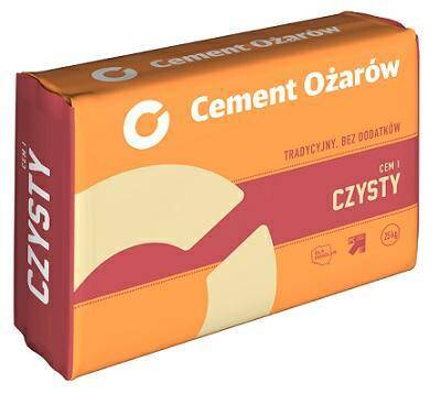OŻARÓW Cement I czysty 42,5 R 25kg 1,4/