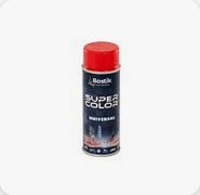 BOSTIK Spray SUPER COLOR czerwony połysk