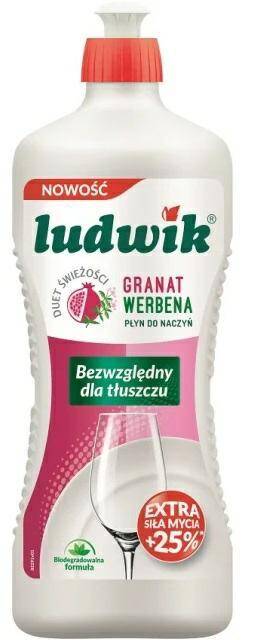LUDWIK Płyn d/naczyń LIMONKA z melisą