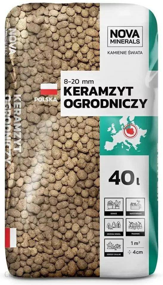 SOBEX Keramzyt ogrodniczy 40L (8-20) (Zdjęcie 1)
