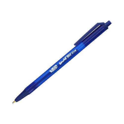 BIC Długopis ROUND STIC CLIC Niebieski