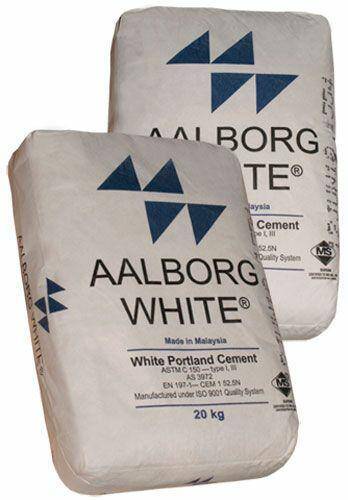 AALBORG Cement biały 25kg