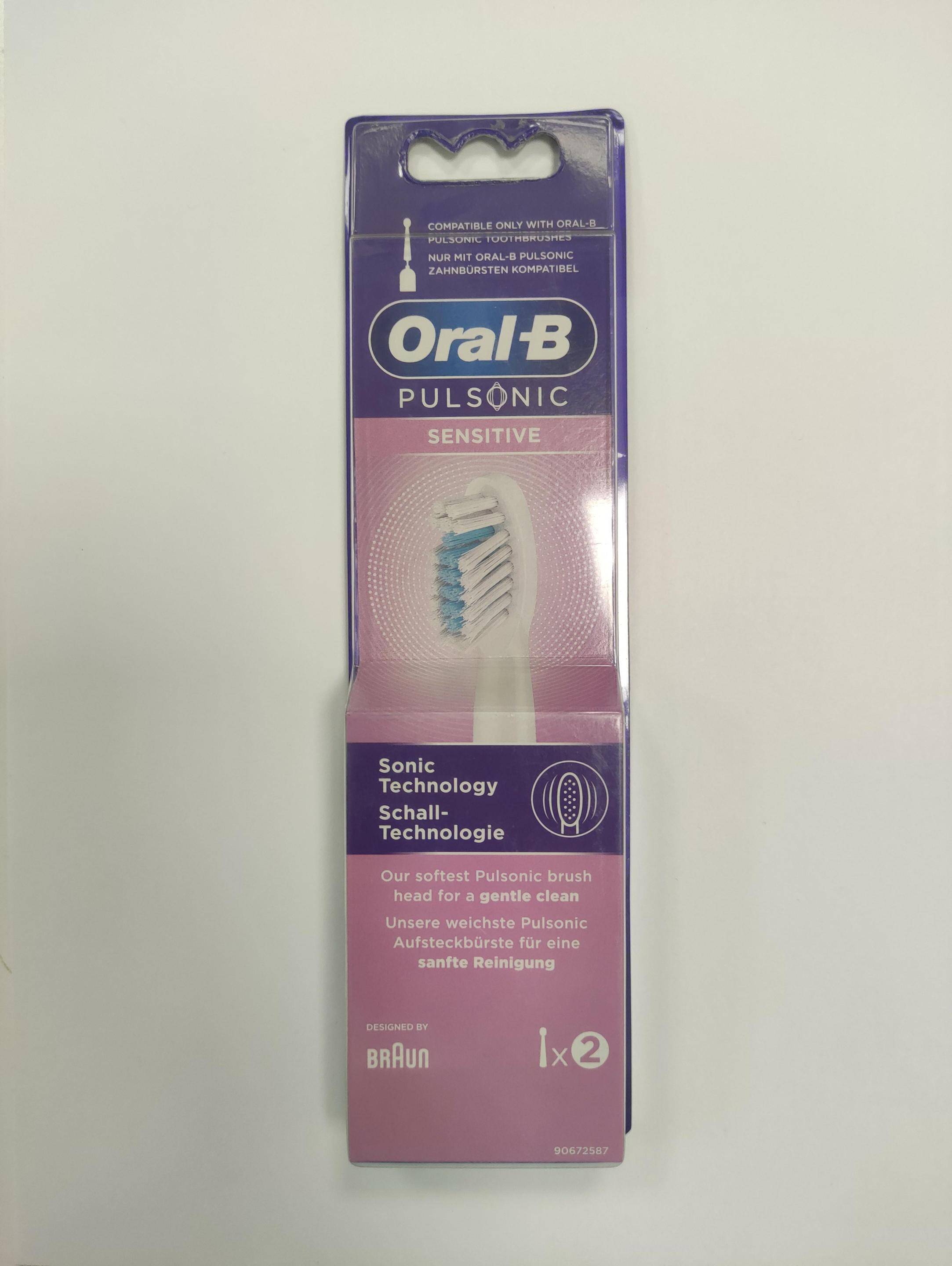 Końcówki Oral-B Pulsonic Sensitive 2