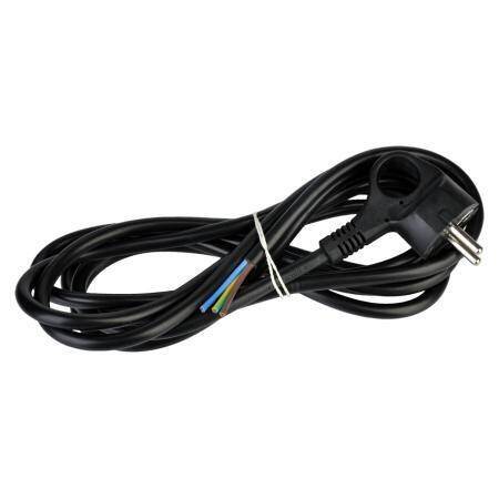 Kabel Elektryczny Czarny 1,5m 3X1,5Mm
