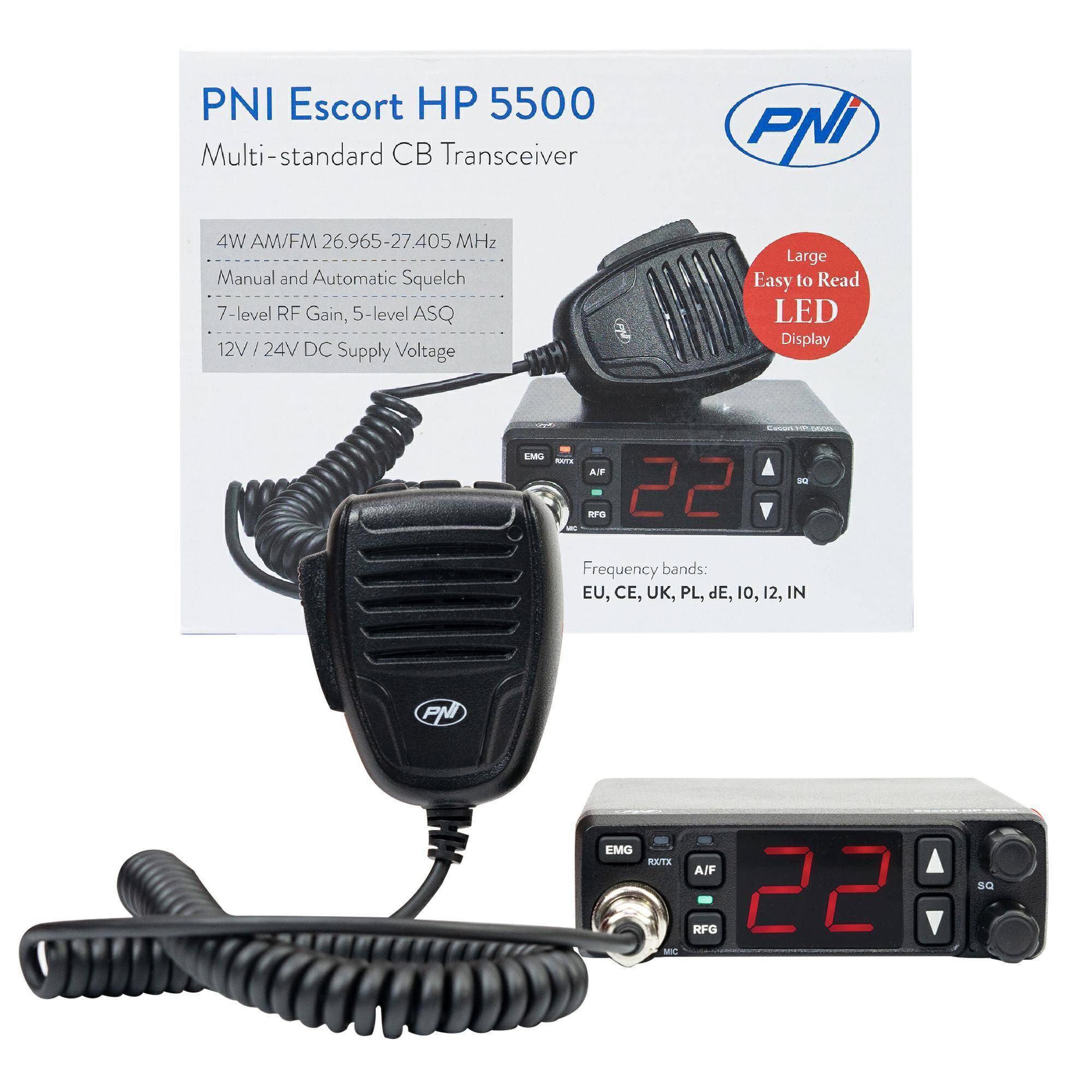 Radio Cb Pni  HP5500, multistandardowa,