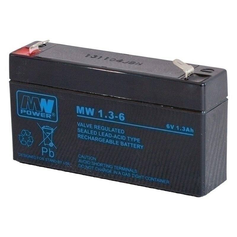 Akumulator żelowy Agm 6V 1.3Ah