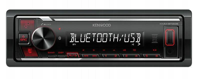 Radio samochodowe KENWOOD KMM-BT209