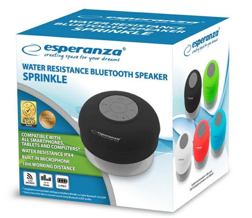 Głośnik Bluetooth Esperanza Sprinkle