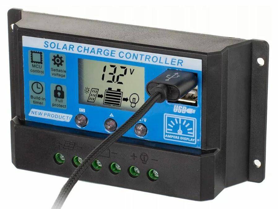 Regulator Solarny Sol 20A Lcd