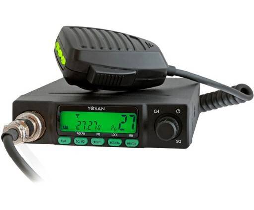 Radio Cb-300 Yosan Am/Fm, 4W, Asq Multi