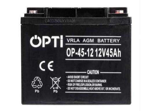 Akumulator Opti Agm 12V 45Ah, Mb