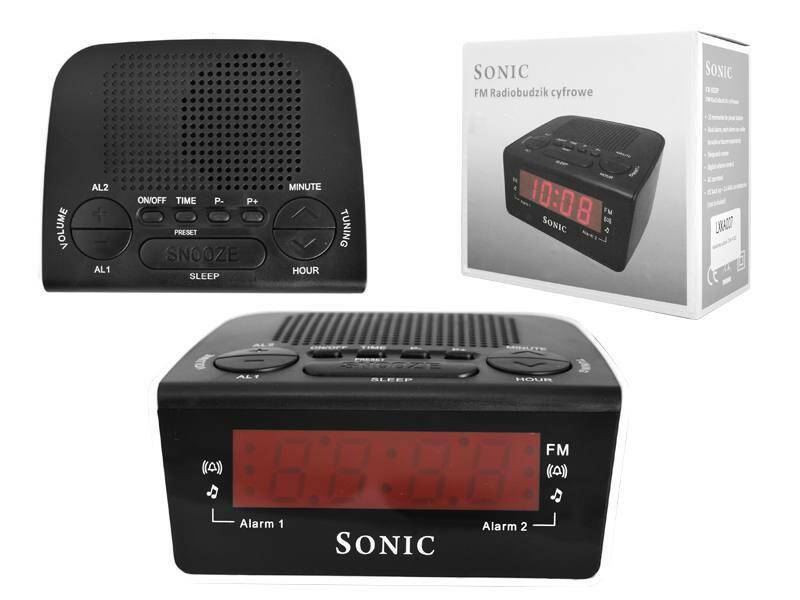 Radiobudzik Sonic CR-932