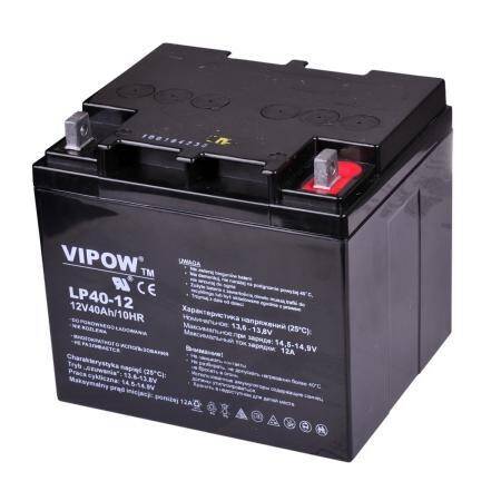 Akumulator Żelowy Vipow 12V 40Ah