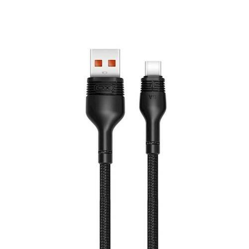 Kabel XO USB - UsbC Typu c czarny 5A