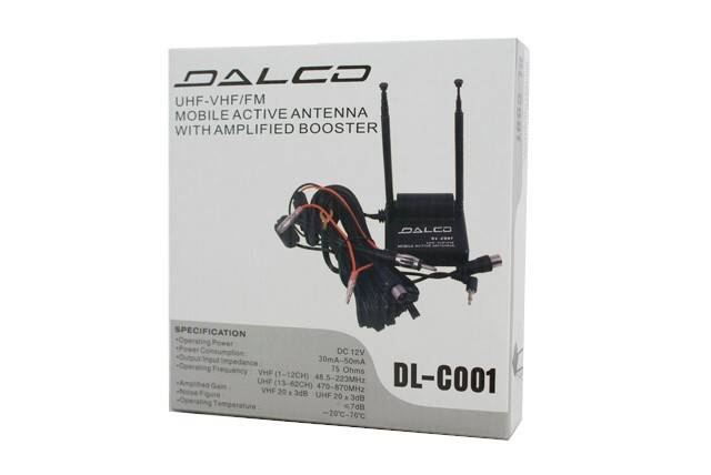 Antena Dalco- C0001 Ze Wzmacniaczem 12V