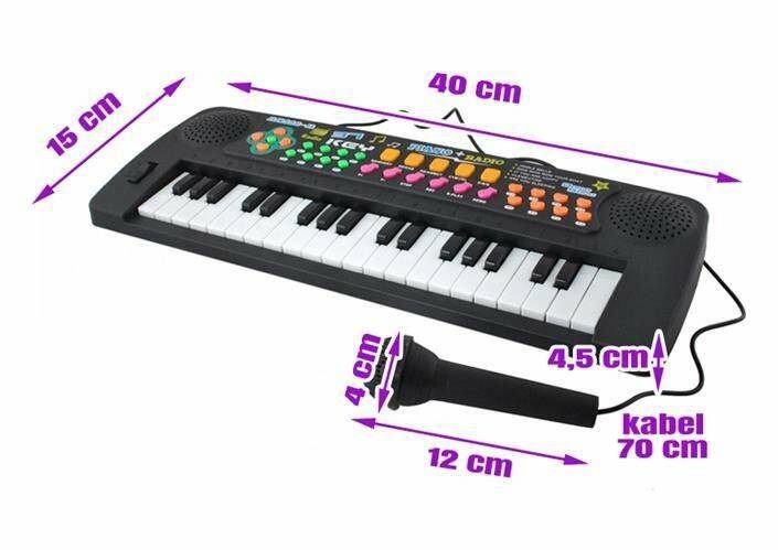 Keyboard organy elektroniczne 37 klawisz