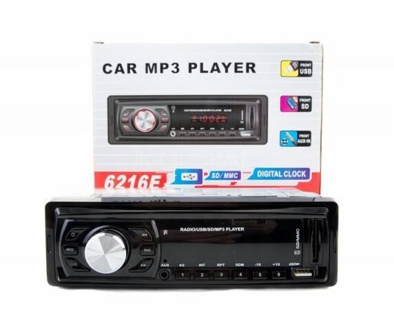 RADIO SAMOCHODOWE MP3 USB SD 6216 12V +