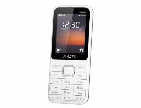 Telefon komórkowy Gsm M-life 0697W Biały