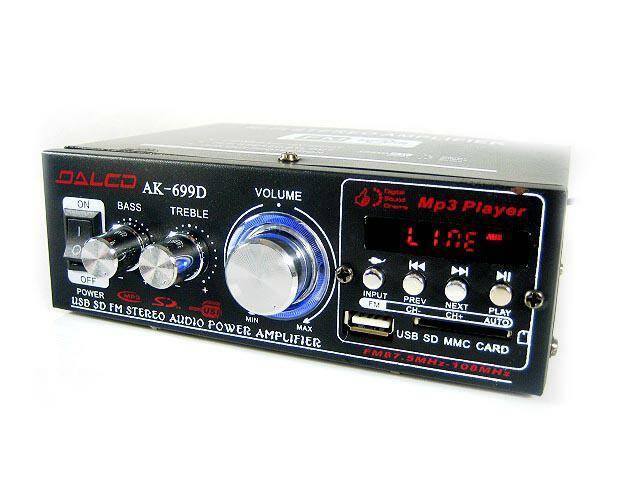 Wzmacniacz Amplifier  AK699D 2x15W, USB