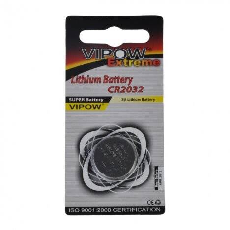 Bateria Vipow Extreme Cr2032